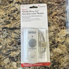 Telephone accessory "Quick Hang-Up" announcement Module 43-147