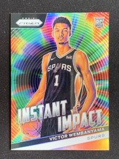 Victor Wembanyama 2023-24 Panini Prizm Instant Impact Silver Prizm RC #3 -k3