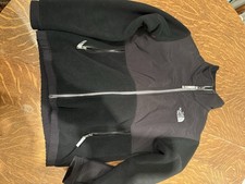 The North Face Interchange Black Jacket Youth Boys Size L Fleece Jacket