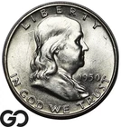 1950-D Franklin Half Dollar, Gem BU++