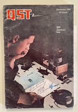 QST Amateur Radio magazine Dec`1965 Ham Hammarlund Hallicrafters 50th anniversar