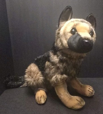 Hansa German Shepherd Puppy Dog 16'' Plush Stuffed Animal