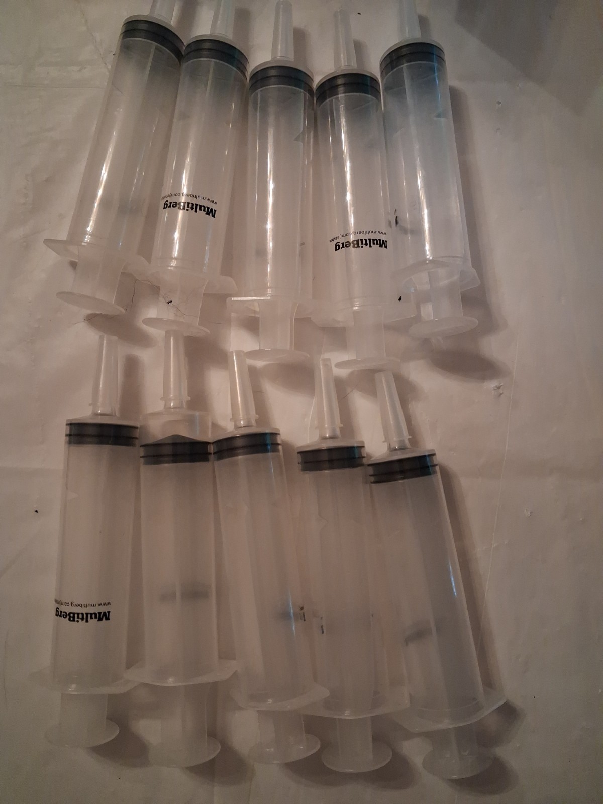 10 MultiBerg JetShot Jello Shot Syringes 1.5-2 oz Reusable Party Drink...