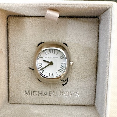 Michael Kors MK4873 Rylee Silver-Tone Ring Watch | eBay display picture 1