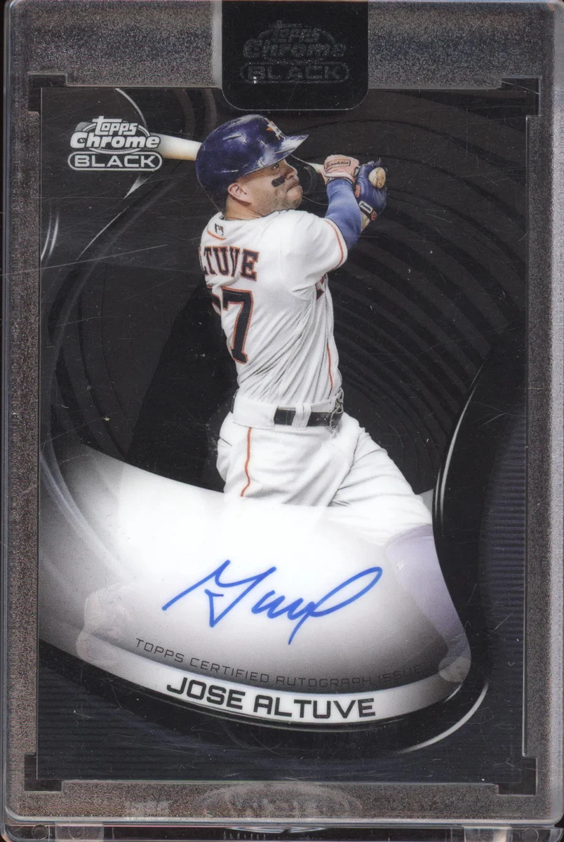 2022 Topps Chrome Black - Jose Altuve #CBA-JAL for sale | eBay
