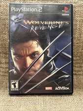 X2: Wolverine's Revenge (Sony PlayStation 2, 2003) No Manual Scratched & Working
