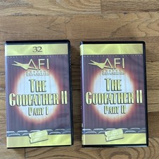 The Godfather II VHS Francis Ford Coppola Paramount AFI Collection NTSC 1974
