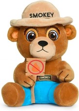 Kidrobot Smokey Bear Phunny Plush 7.5" Official Licensed Forest Mascot Stuffed