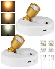 Spotlight Indoor, Rechargeable Battery Picture Lights, Wireless Uplights with...