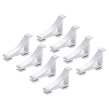 Freezer Shelf Clips, Refrigerator Clip Kits Cooler Shelf Support 1.57x0.33x1"