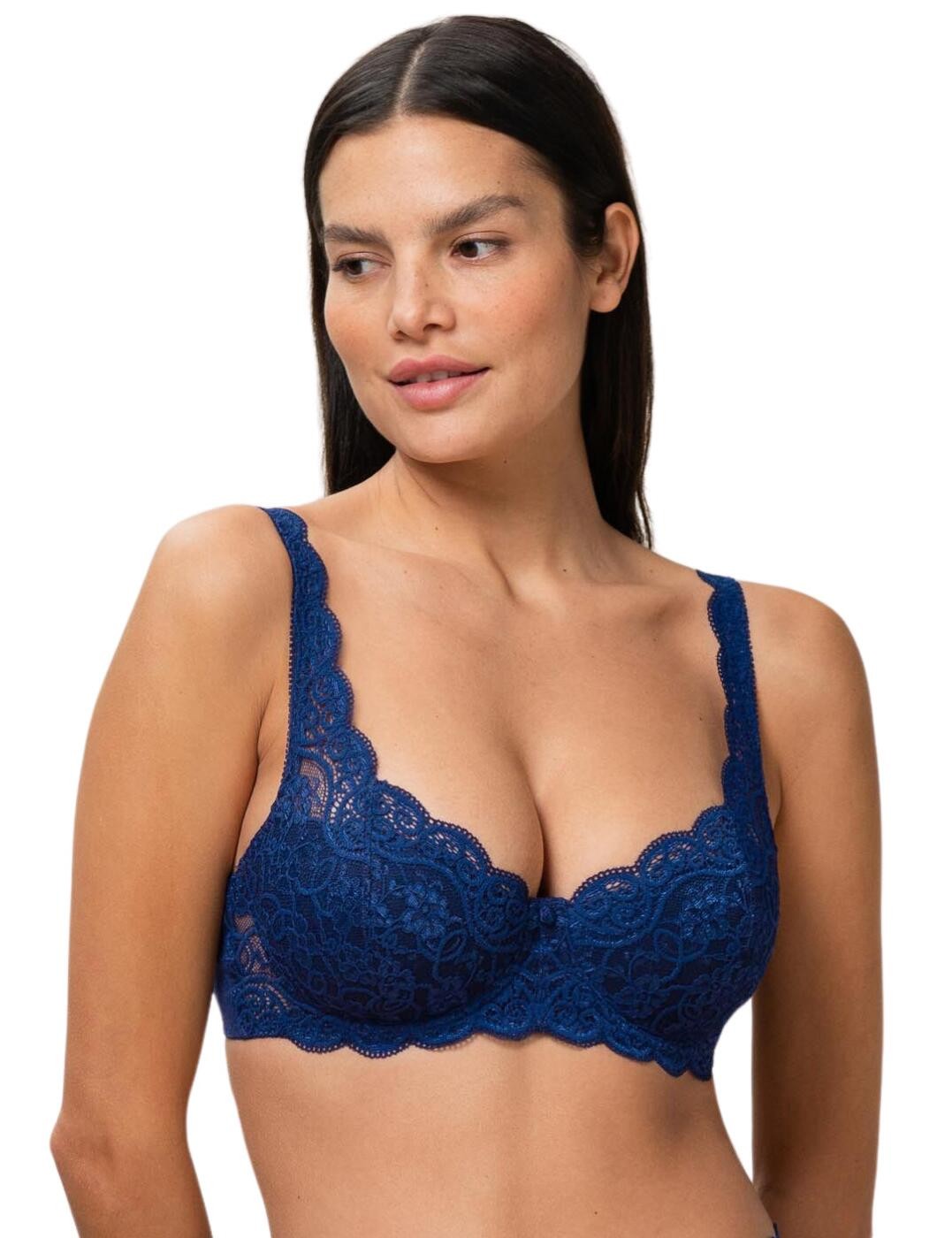 38F Triumph Amourette 300 Bra Underwired Padded Lacy Womens Lingerie 10166798