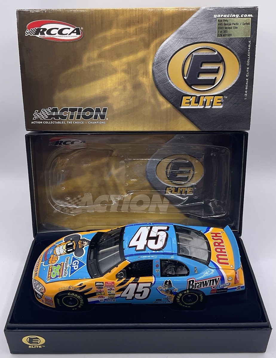 Kyle Petty #45 Georgia Pacific Garfield 2003 Intrepid Action 1:24