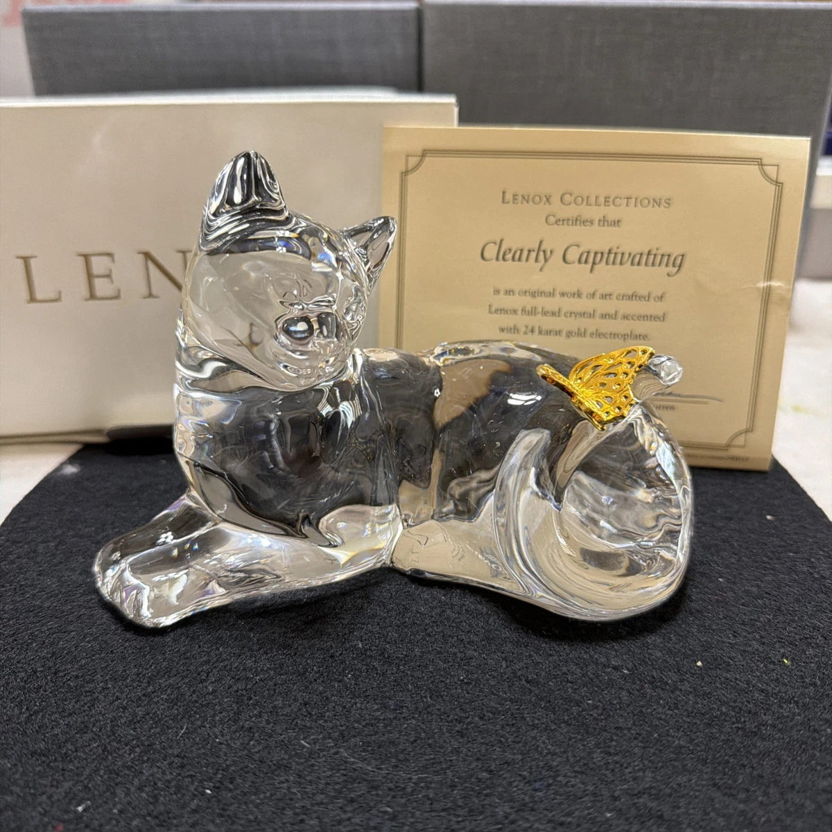 Lenox Collectible Cat Figurines for sale | eBay