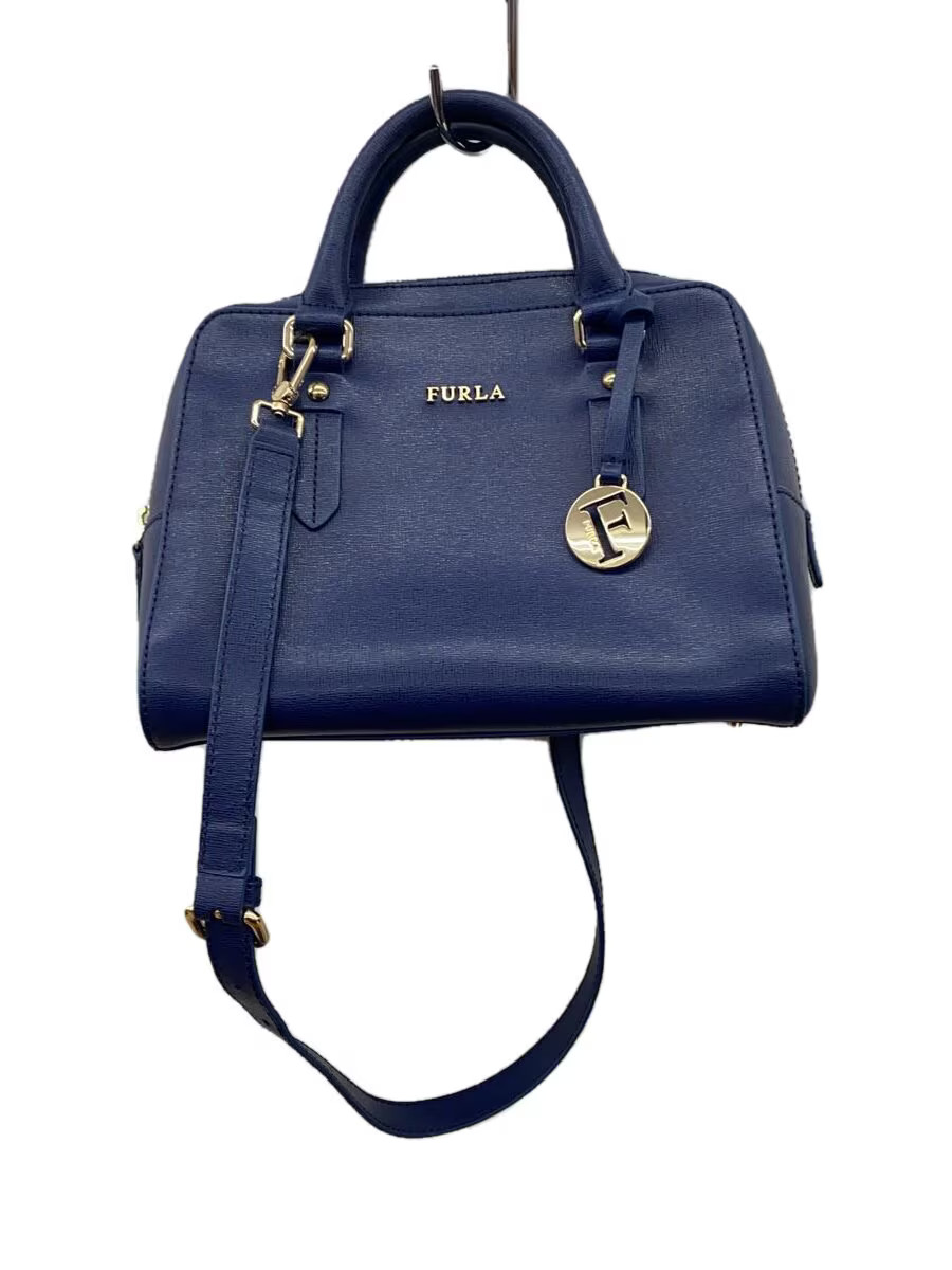 FURLA Shoulder Bag Leather NVY