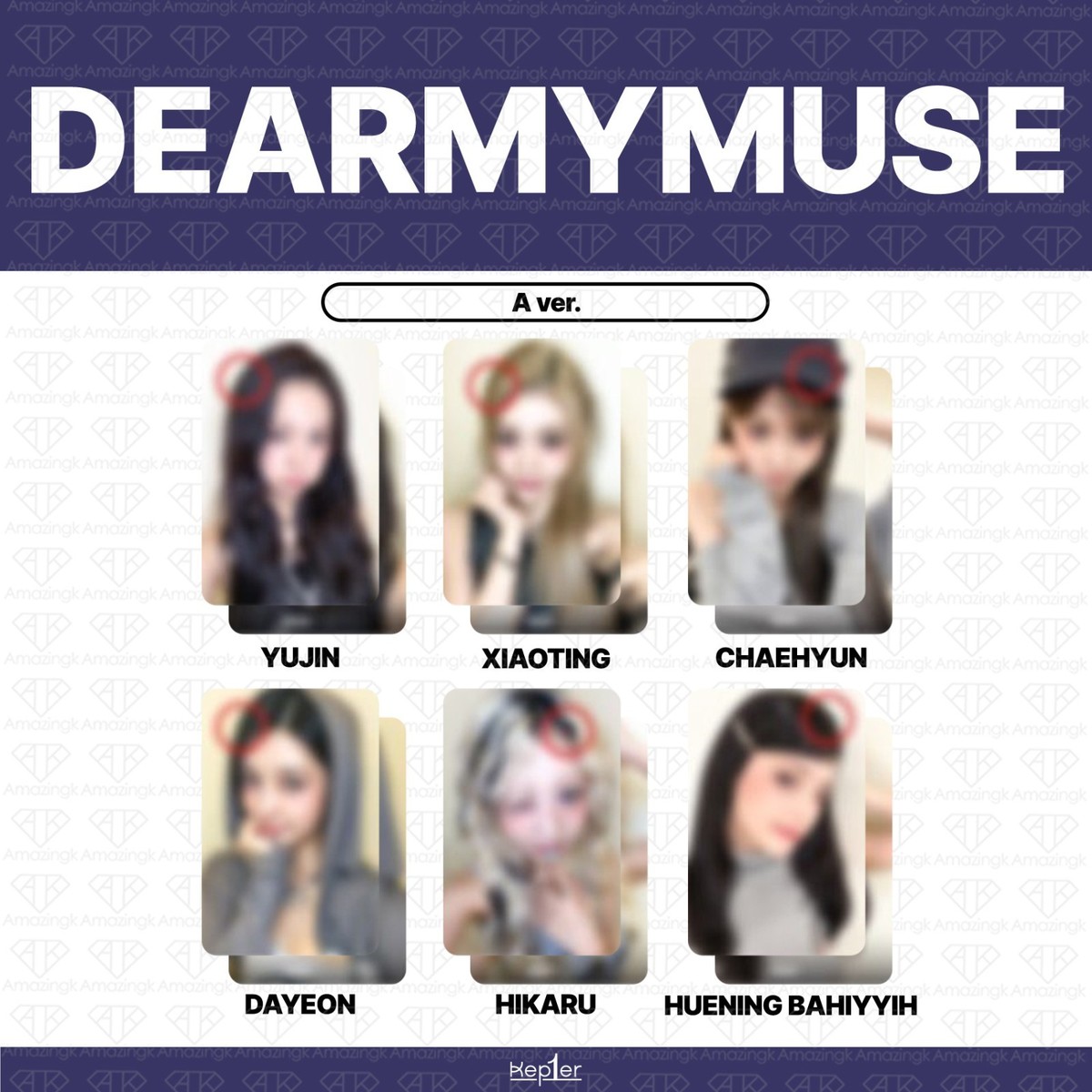 PreSale] Kep1er 8th Mini Album Crack Code DearMyMuse 2nd Fan Sign