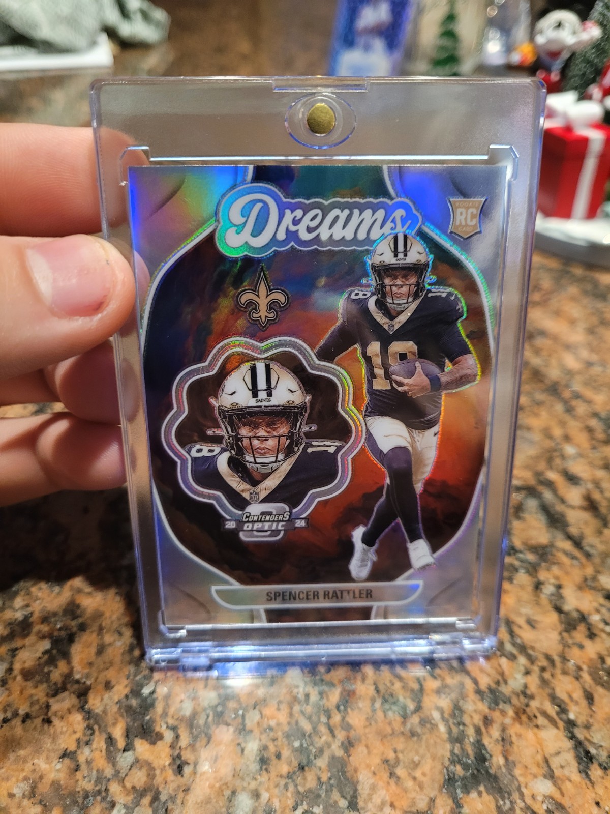 2024 Contenders Optic Football SPENCER RATTLER Dreams Rookie Silver #SRR