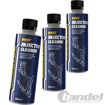 3x250 ml MANNOL INJEKTOR CLEANER MN9957 BENZIN-EINSPRITZSYSTEM-REINIGER ADDITIV