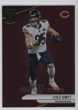 2024 Panini Donruss Elite Maroon /249 Cole Kmet #85 3g6