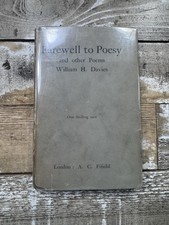 1910 Antique Poetry Book “Farewell to Poesy and Other Pieces”