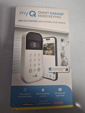 myQ Smart Garage Door Video Keypad with Camera Wi-Fi Garage Door Opener Keypad