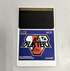HUDS Aero Blasters PC Engine Software Japan 2e