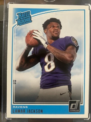 2018 Panini Donruss - Rated Rookie Lamar Jackson #317 (RC)