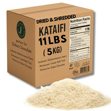 Jatisse Dried Kataifi 5kg 11 lb   Premium Shredded Fillo Dough for Kunafa, Kna