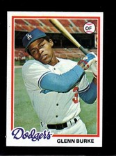1978 Topps #562 Glenn Burke NM (RC) Dodgers *X118801