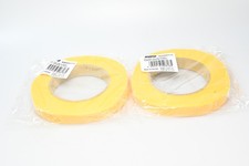 Lot of 2 Kupo MEZ EZ-Tie Roll 0.6" x 5.5 yd, Yellow KG098113 G536
