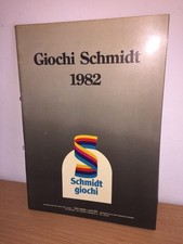 CATALOGO Giocattoli SCHMIDT 1982 Puzzle Disney e Vari 65 Pagine Vintage