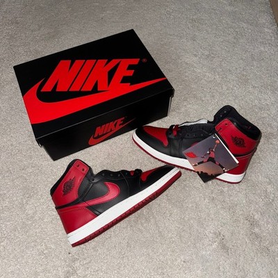 Jordan 1 Retro High 85 Bred HV6674-067 Brandneu ungetragen