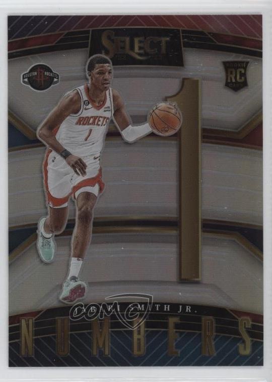 2022-23 Panini Select Numbers Silver Prizm Jabari Smith Jr #20 Rookie RC 12z3