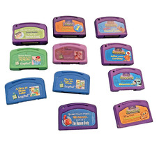 Lot of 11 LeapFrog LeapPad Learning Games Reading Math Human Body