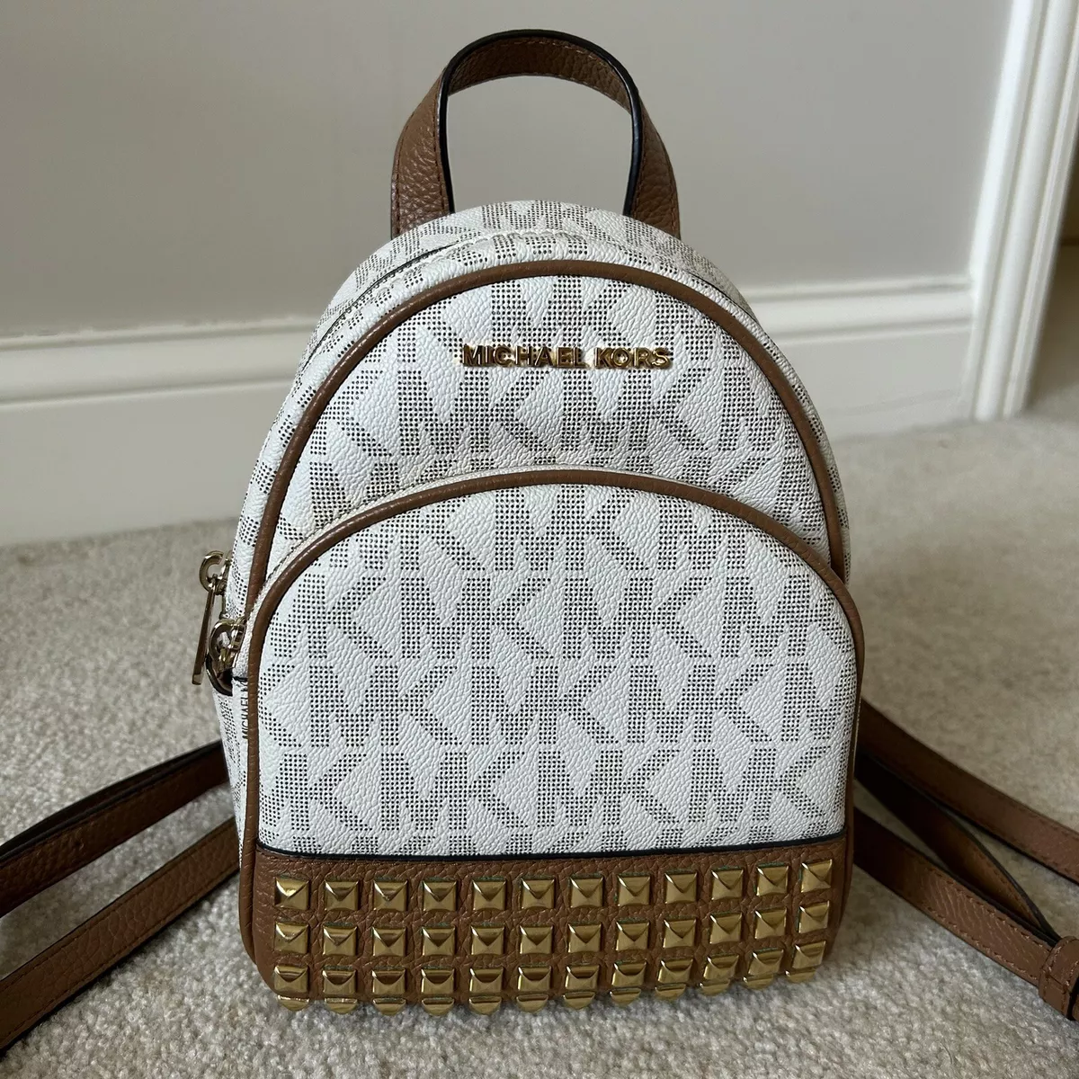 Michael kors abbey mini clearance backpack
