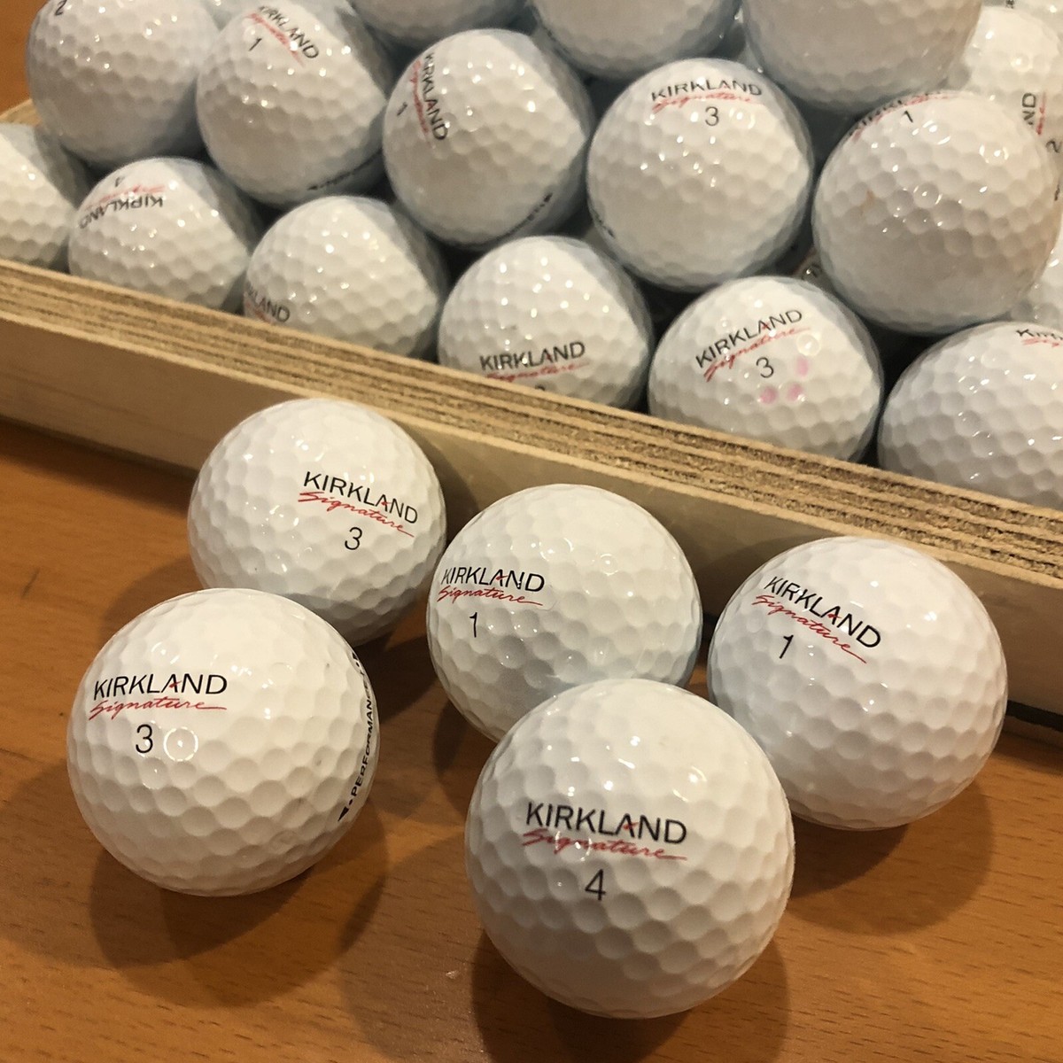 Kirkland Golf Balls 100 Pack 100 Used Kirkland Signature Performance ...