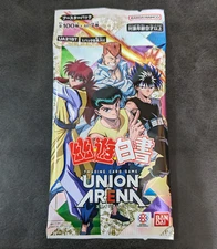 1Pack Union Arena TCG Booster UA21BT Yu Yu Hakusho JAPANESE Contains 8 Cards