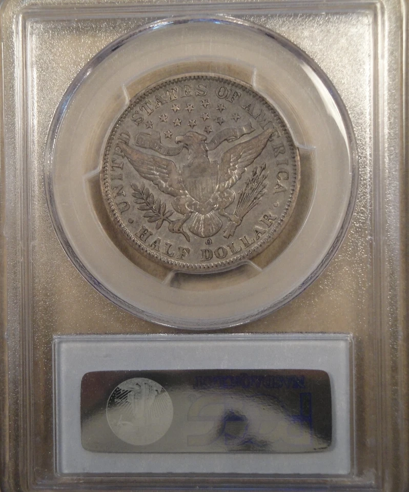1904-O Barber Half Dollar 50c PCGS Certified VF30 CAC - Image 4 of 4