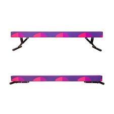 MARFULA Adjustable Balance Beam 8 ft Gymnastic Beam Adjustable Height for Kid...