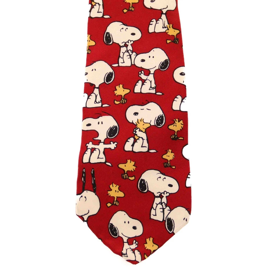 Corbata de abrazo de colección Peanuts Snoopy Woodstock Best Friends Día del Padre Doctor Foto 4 de 4