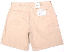 PGA Champions Tour Taupe Khaki Golf Shorts, Wicking, Men's Size 40, NEW