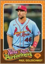 2024 Topps Heritage New Age Performers #NAP12 Paul Goldschmidt