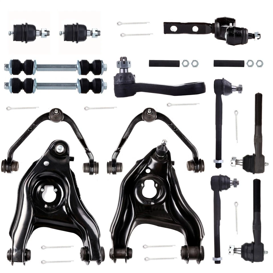 Front Upper & Lower Control Arm Tie Rod Sway Bar For 1997-2004 Ford F-150 F-250 - Image 3 of 4