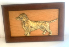 Dachshund Dog Metal 3D Wall Hanging Gorgeous Bespoke  