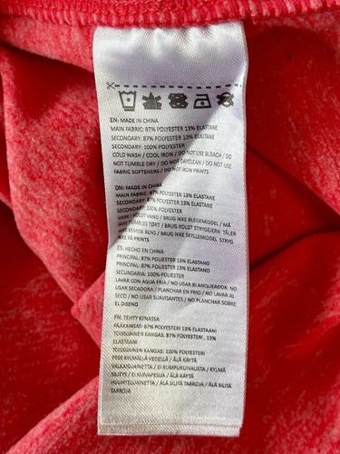 2XU Fluro Orange Sleeveless Full Zip Vest With Hood Size XS - Picture 8 of 8