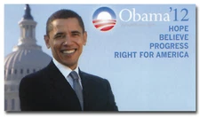 2-Pack - Retro Election 2009 Barack Obama 2 x 3 Refrigerator Magnet HOPE