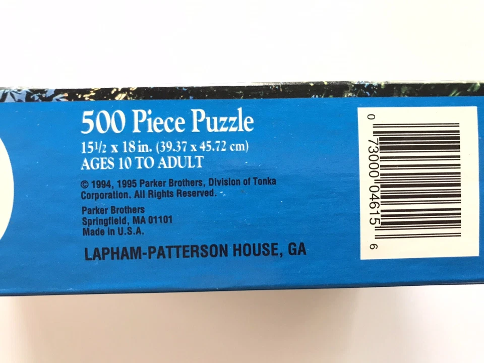 LAPHAM PATTERSON HOUSE GEORGIA Jigsaw Puzzle 500pc Guild Vintage 1995 SEALED NOS - Image 3 of 4