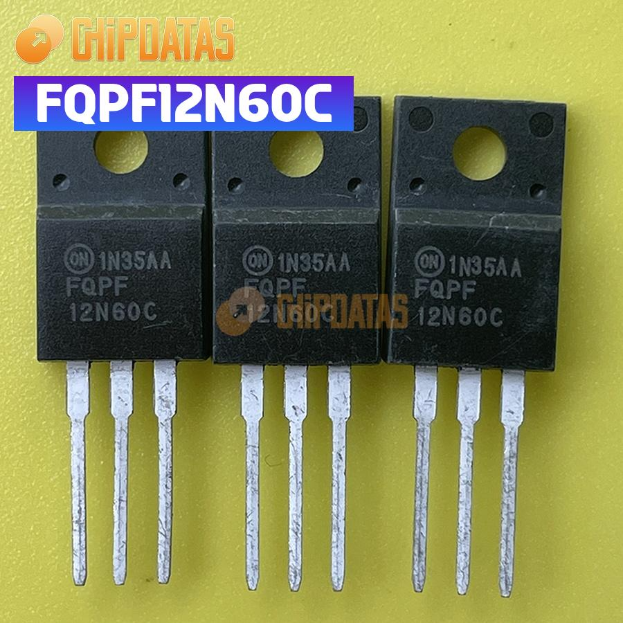 15PCS New Fairchild FQPF12N60C TO-220F N-Channel MOSFET | eBay