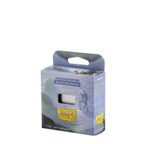 DS Protège-Cartes De Jeu Transparent/Anti-Éblouissement - Carré (100) - Photo 2/4