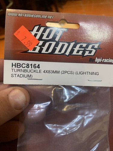 Hot bodies hbc8164 Turnbuckle 4x83mm (2pcs) (lightning Stadium) - Picture 2 of 5