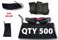500 Universal Sunglasses Case Black Pouch Storage Bag Glasses Microfiber Sleeve